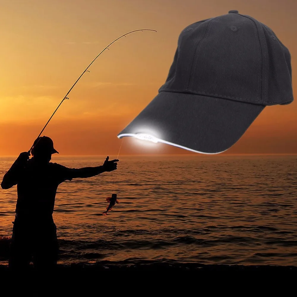 Outdoor Night Lighting Fishing Cap (3)
