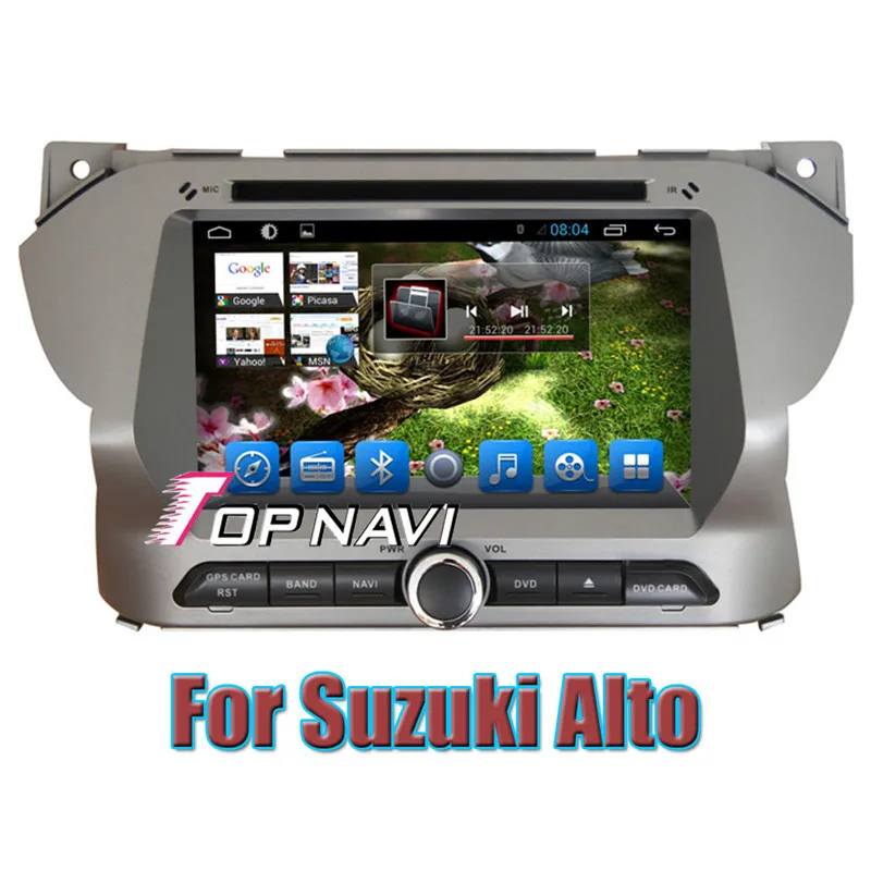 Flash Deal 7" Quad Core 1024*600 New Android 6.0 Car PC Media Center DVD Player Radio For Suzuki Alto Stereo GPS Navigation Touch Screen 3G 3
