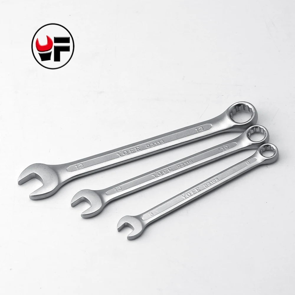YOFE 15mm Combination box open end Concave rib tool wrench high quality