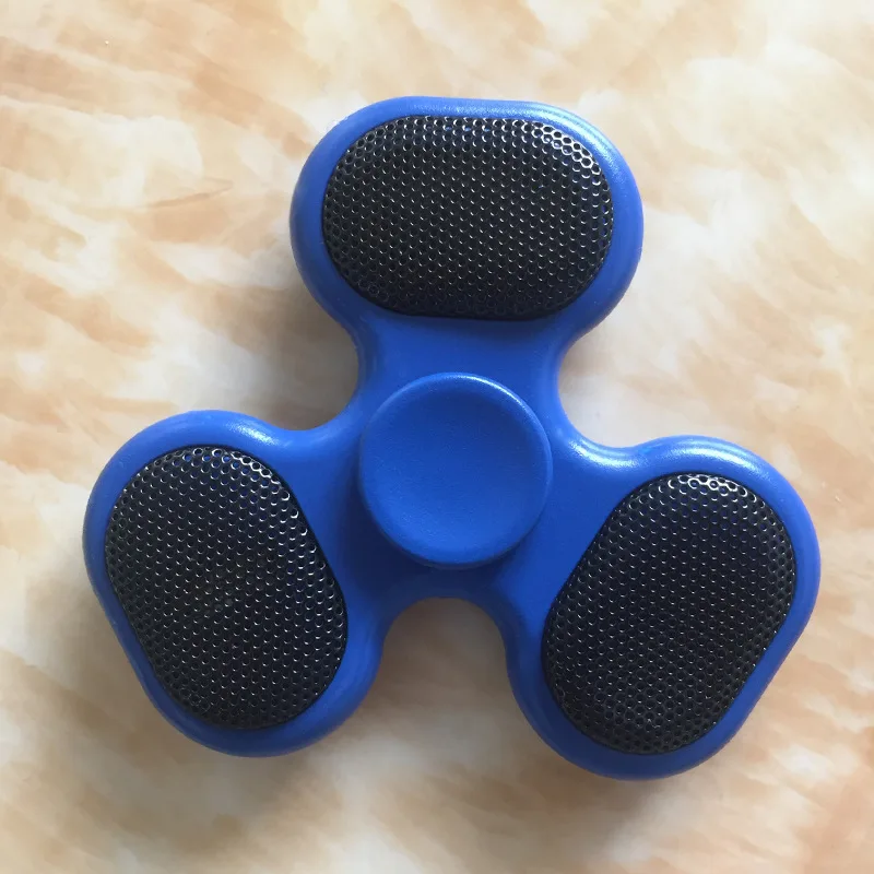 Bluetooth динамик s ручной Спиннер гироскоп Tri-Spinner антистресс динамик музыкальный светодиодный светильник ручной Спиннер Поддержка TF карты