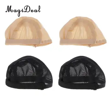 

MagiDeal 2 PCS Doll Practical DIY Wig Headgear for 18 inch Dolls