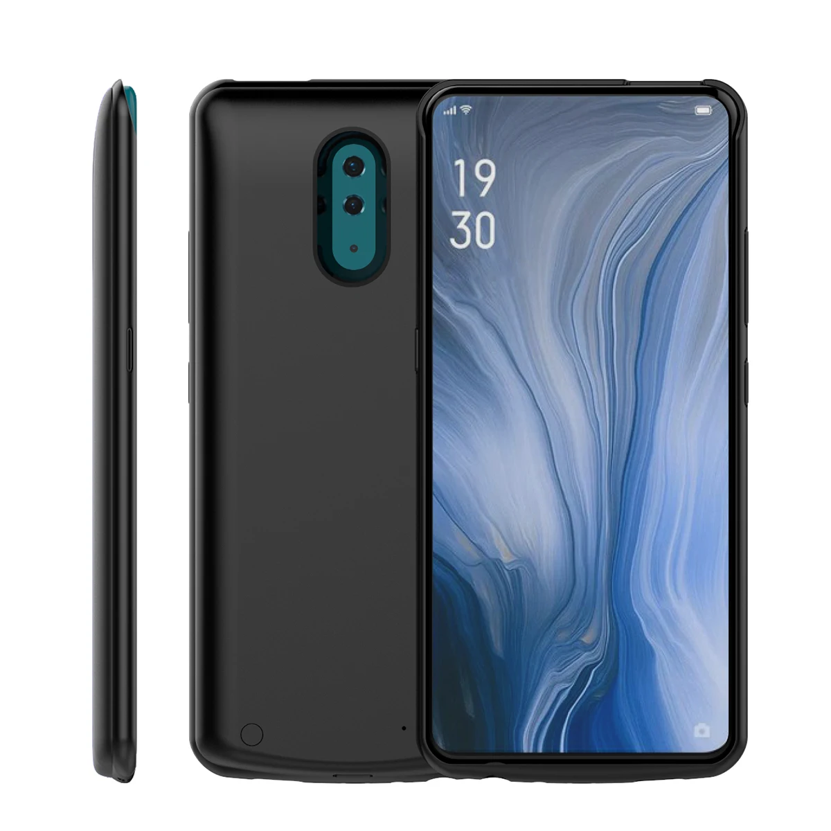 Чехол для зарядки аккумуляторов Oneplus 7 тонкий чехол с расширенным резервным