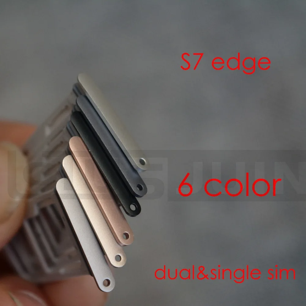 1 шт. лоток для SIM карты Samsung Galaxy S7 edge G930 G935 все цвета|for samsung galaxy|holder samsungholder card |