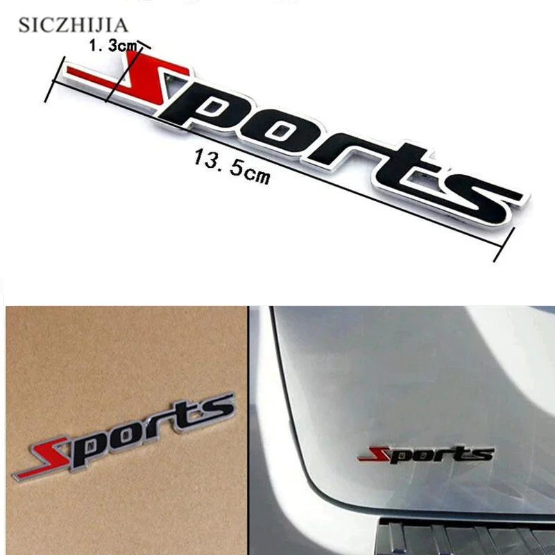 3D спортивные буквы хромированный металлический автомобильный стикер для Acura RLX CL