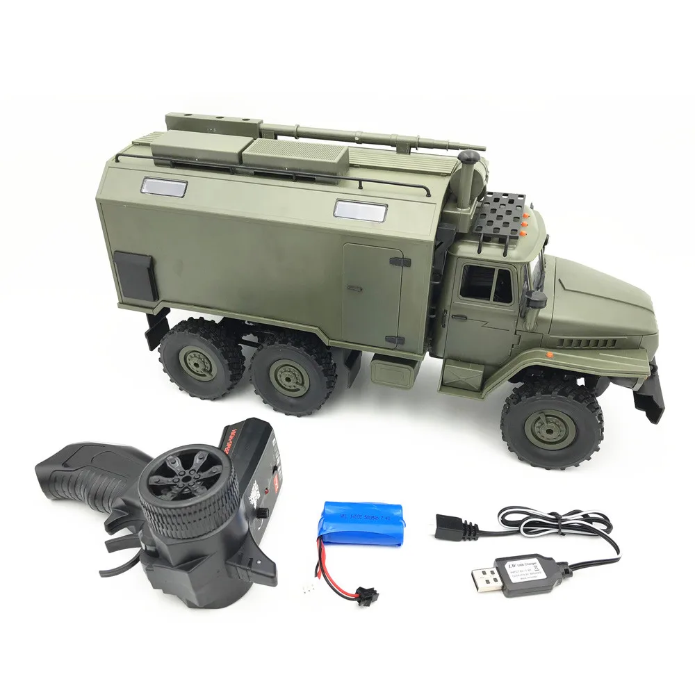 

WPL B36 Ural 1/16 RTR 2.4G 6WD RC Model assembly kit Electric Off-Road Military Truck Crawler Model assembly kit Jouets#g11