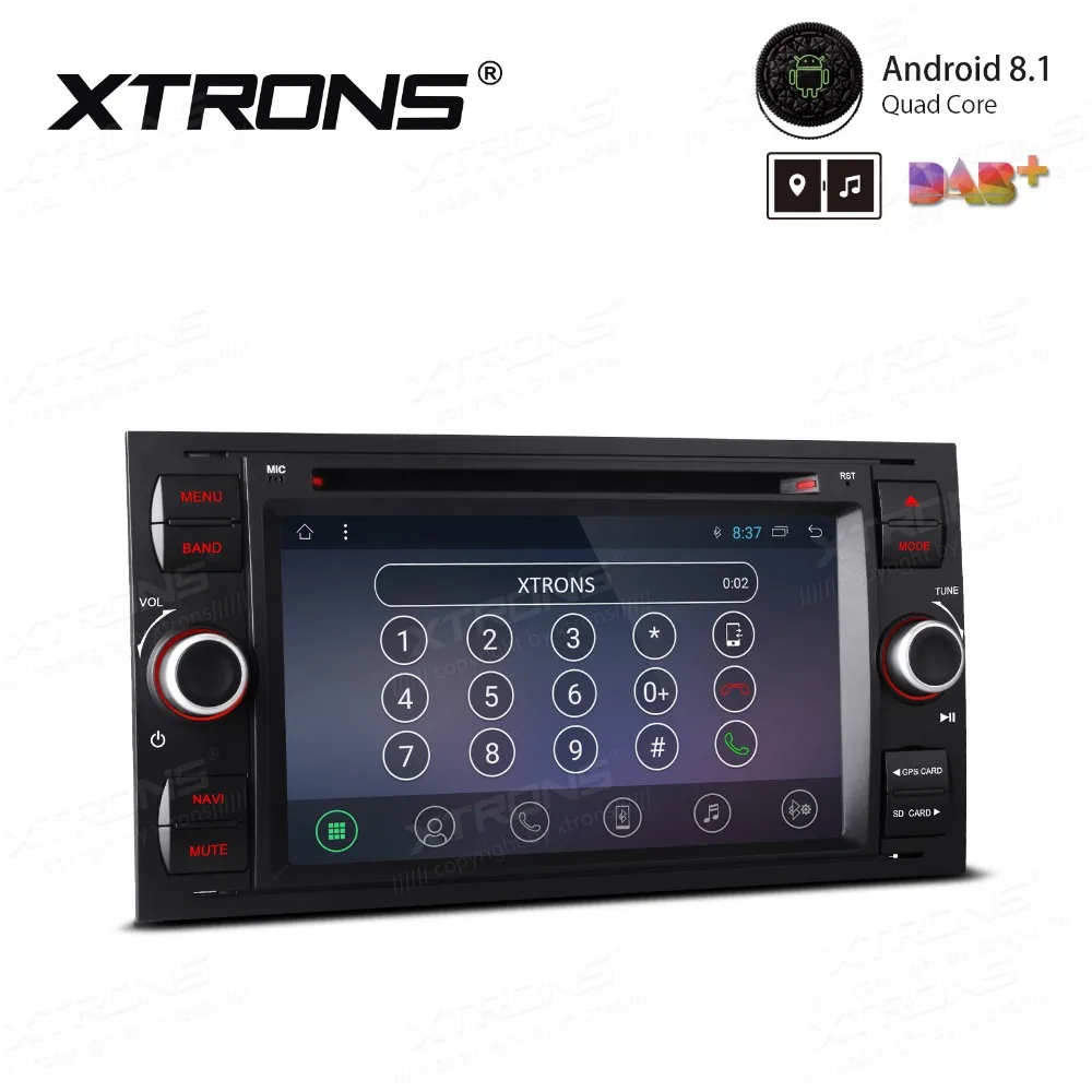 Clearance XTRONS 7" Android 8.1 Car Stereo DVD Player Radio GPS Navigation WIFI TPMS for FORD Focus II C-Max 2005 2006 2007 Fusion Transit 2
