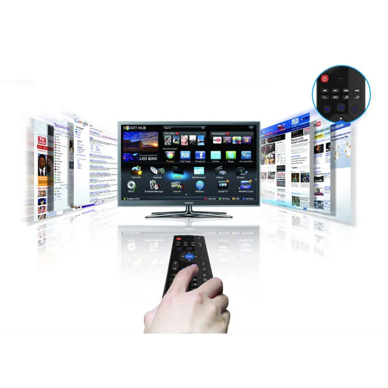 2 4G Беспроводная QWERTY клавиатура MX3 Air Fly Mouse GYRO дистанционное управление с