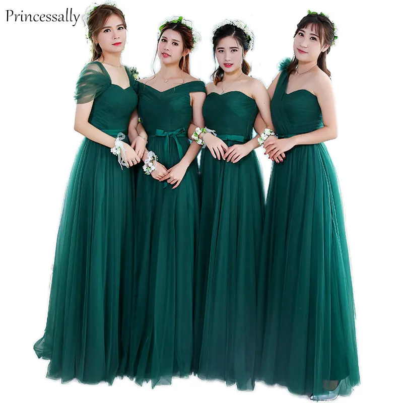 Женское свадебное платье изумрудно зеленое скидки ниже 50|bridesmaid dresses|green bridesmaid