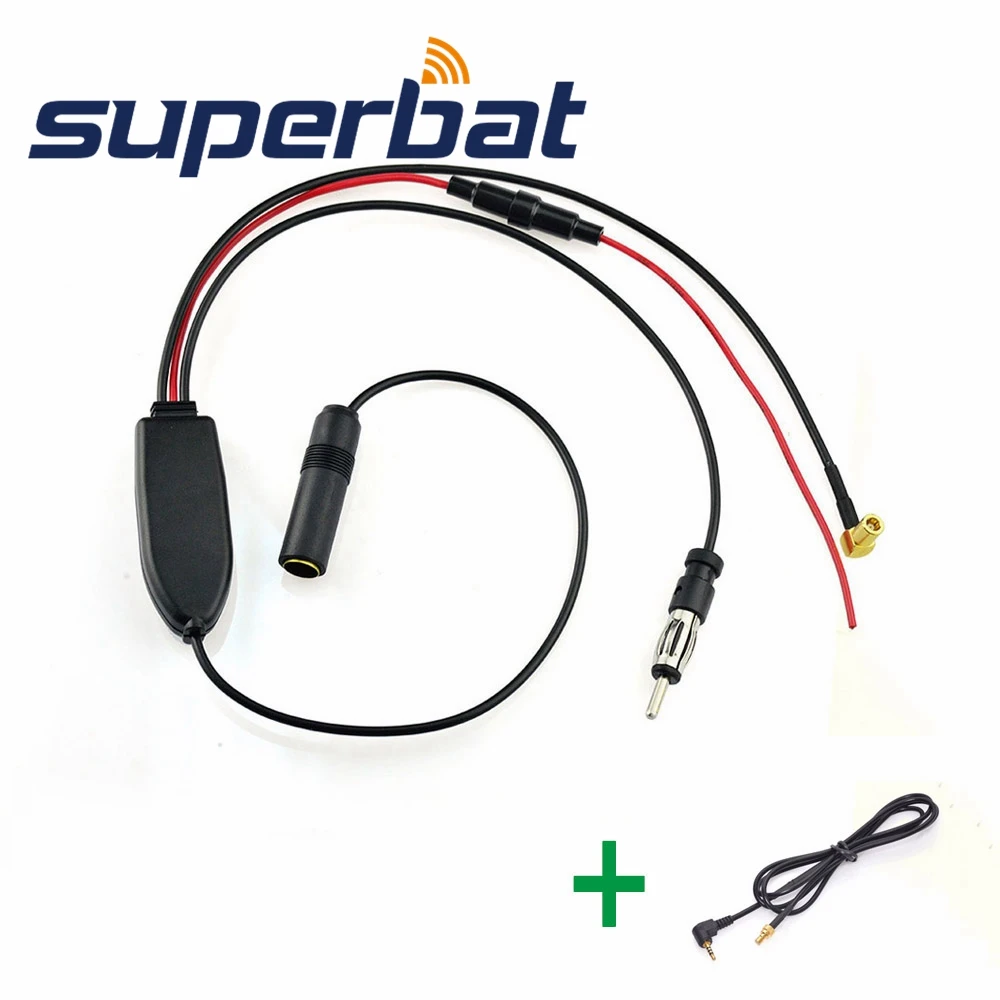 Superbat DAB автомобиля радио антенна FM/AM DAB/FM/AM конвертер/сплиттер с 2 5 мм разъем