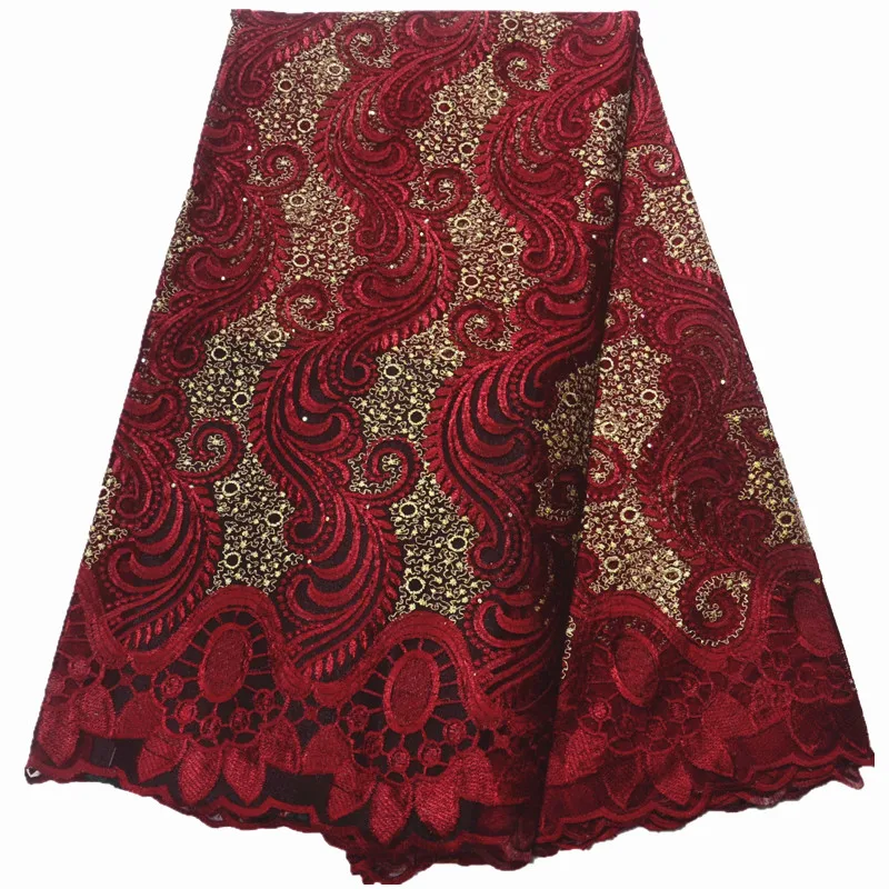 

Fashion 2019 New african lace fabrics french lace fabric latest tulle lace fabric African French Lace Fabric for wedding