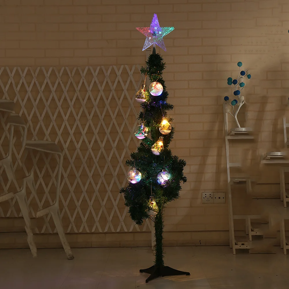 Hemp Rope Hanging LED Copper Wire Ball Christmas Tree Decorations Lights In The Bedroom Courtyard Small Night | Лампы и освещение