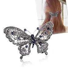 Женская бижутерия с прозрачными стразами цветок заколка для волос для женщин девочек Инструменты для укладки волос Новая мода