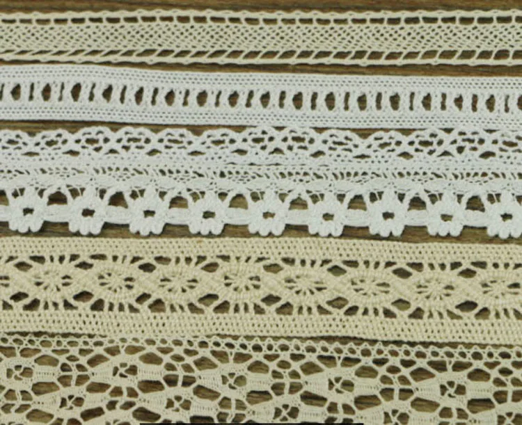 10 ярдов 10 серия одежды швейная ткань DYI хлопок крючком кружева ленты украшения
