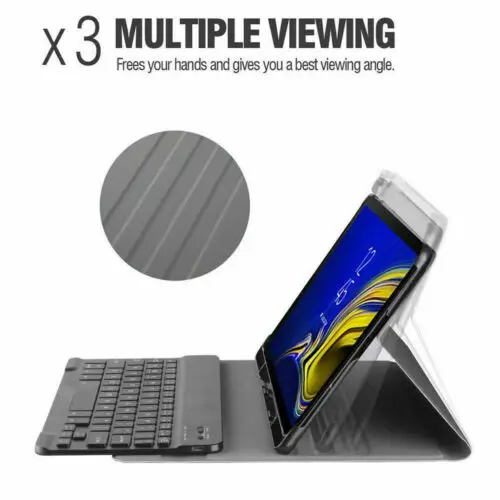 

For Samsung Galaxy Tab S4 T830 10.5 2018 Tablet Keyboard Flip Leather Case Cover
