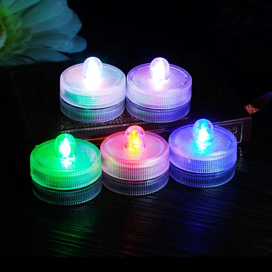 Waterproof Submersible LED Tea Light Electronic Candle Light