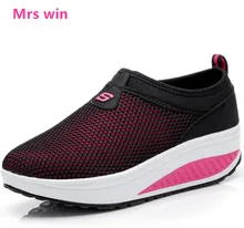 2017 spring autumn Women running shoes Ladies sport Shoes Outdoor sneakers slip on platform shoes female chaussure zapatos