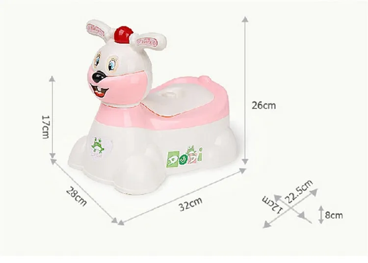 Сине розовый детский музыкальный пластиковый стул для унитаза|toilet potty training|potty