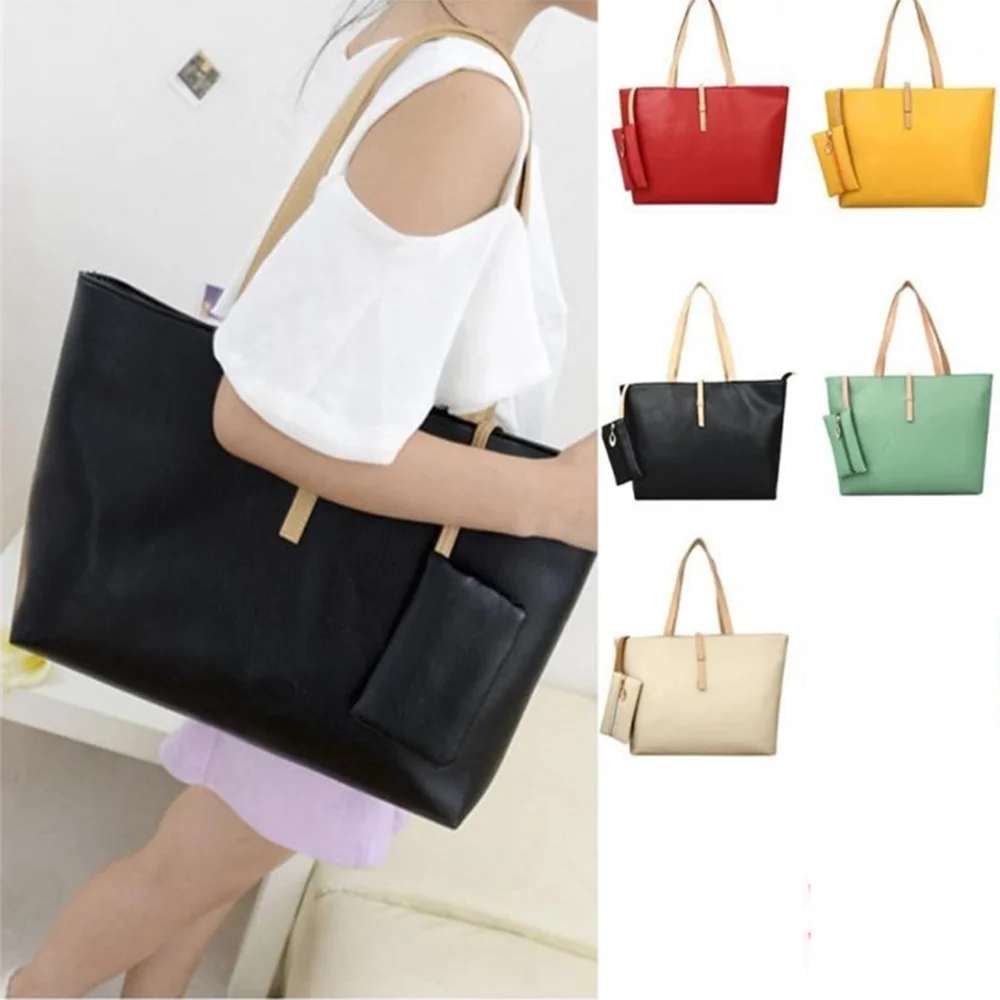 1pc Candy Color Messenger Bags Shoulder Handbag Large Capacity Purse Female Causal Satchel Totes for Daily Shopping Women Travel | Багаж и