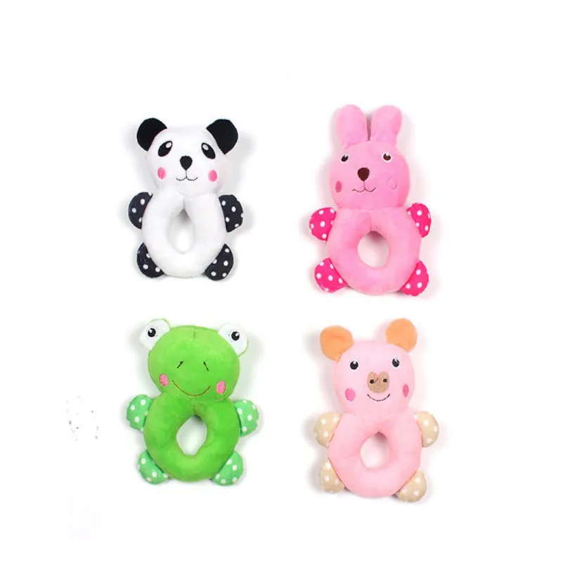Designing Chewing Toys Various Cartoon Chew Squeaker Animals Pet Toys