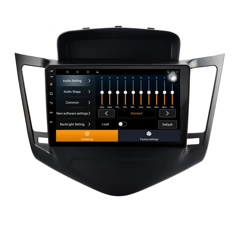 Flash Deal Android 9.1 Car Radio Multimedia DVD Player For Chevrolet Cruze 2009-2013 2 din gps navigation with steering wheel Stereo 3