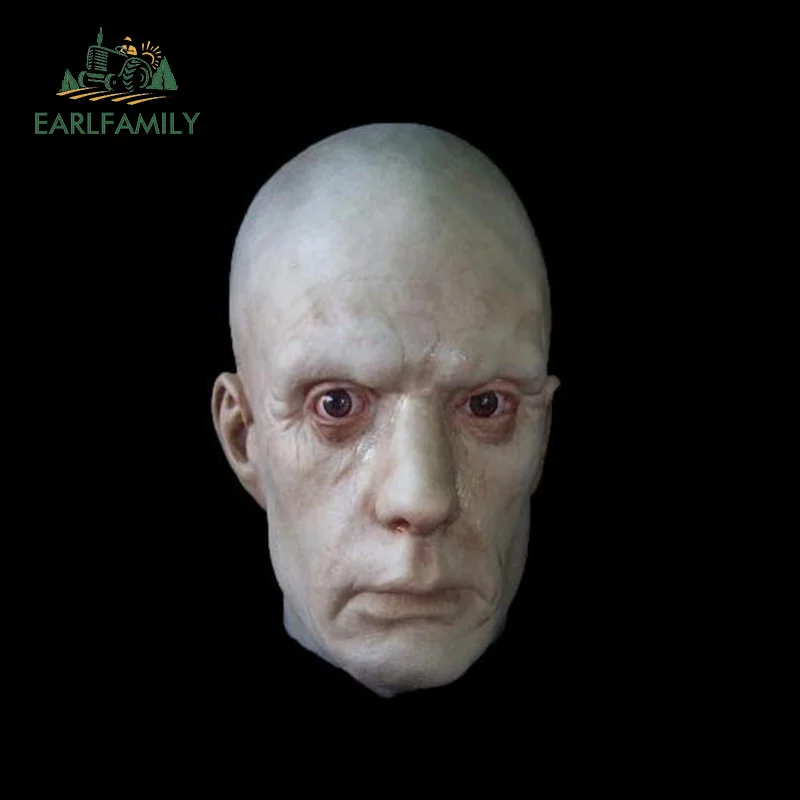 EARLFAMILY 13 см x 7 9 Хэллоуин ужас голова человека 3D Виниловые наклейки на машину
