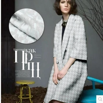 

Woven Jacquard Wool Fabric for Sewing Apparel Fabrics Dress Coat Clothes Material Clothing Textile Metre