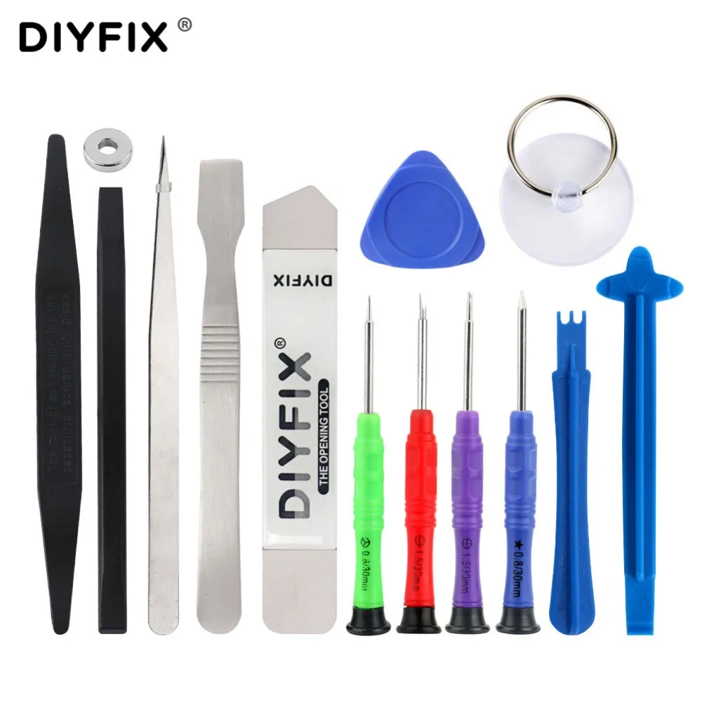 Diyfix携帯電話修理ツールキットiphoneipad用スパッドプライドライバーセットsamsung携帯電話ハンドツールセット|Hand Tool  Sets| - AliExpress