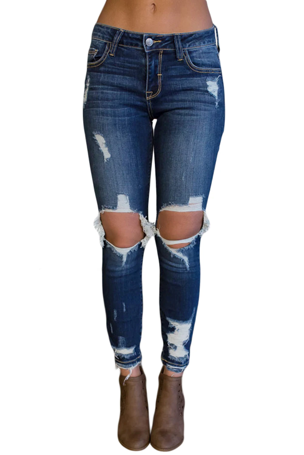 Dark-Blue-Destroyed-Skinny-Jeans-LC786024-5-1