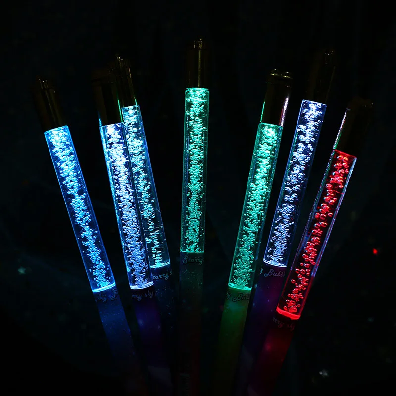 

1PC Novelty Quicksand Gel Pens Cute Glitter Pens 0.5mm Kawaii Neutral Pens For Kids Girls Gift School Office Supplies Stationery