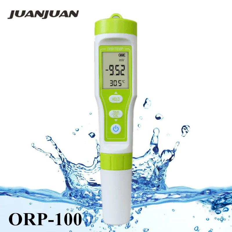 ORP 100 Redox ORP Meter Water Quality Monitor LCD digital Detector Pen ...