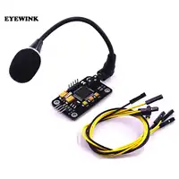 Speech Recognition Module Voice Recognition Module Serial Control Module with Micro and 4pin wire For Arduino