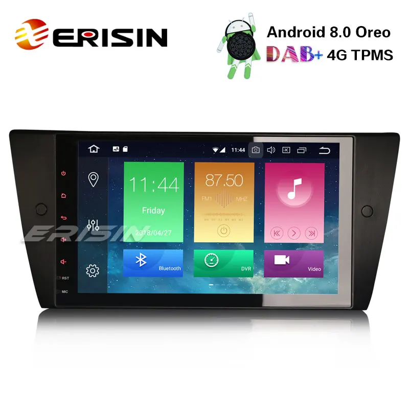 16 Go de ROM RDS Mirror Link TPMS SWC 2 Go de RAM ERISIN 7 Pouces Android 10.0 Autoradio pour BMW 3Series E90 E91 E92 E93 M3 Support GPS Sat Nav Carplay Android Auto Bluetooth A2DP WiFi 4G Dab