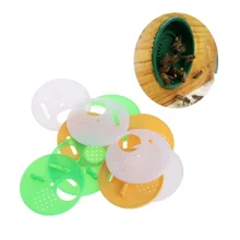 12 шт./компл. Hive дверь для пчеловодства коробка пластиковый вход диск пчелы гнездо ворота пчеловодства инструменты оборудование