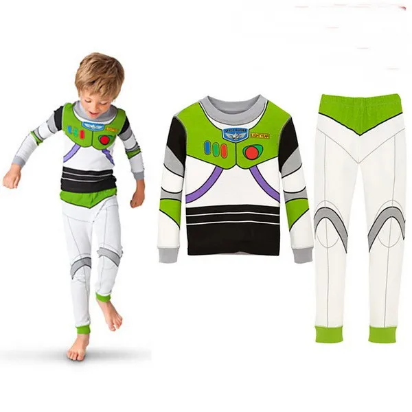 Комплект одежды для маленьких мальчиков детские спортивные костюмы комплекты одежды для детей хлопчатобумажная футболка+штаны Fantasias Infantis