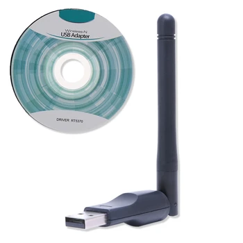 

RT5370 USB WiFi Adapter Antenna Dongle External Wireless LAN Network Card 150Mb