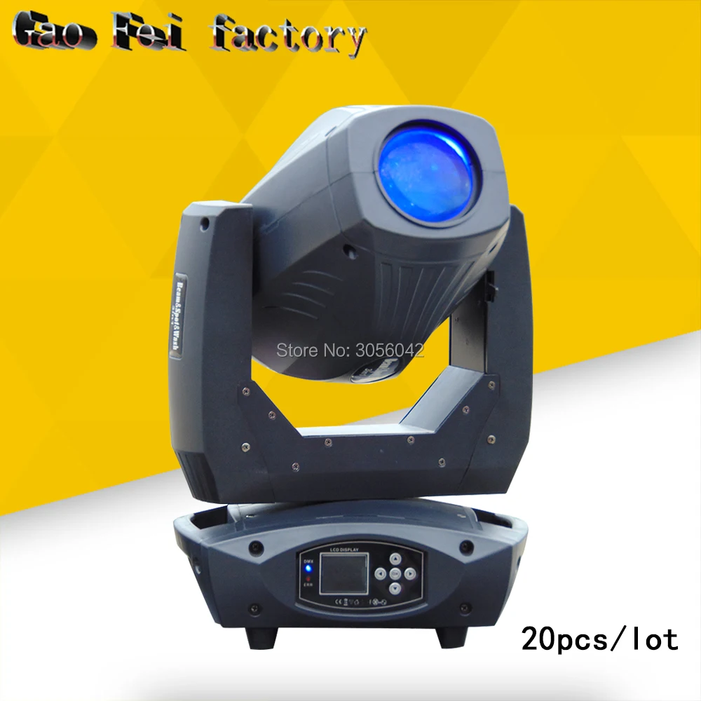 

20pcs/lot LED 200W Stage lights 3in1 Beam LED Zoom Moving Head DMX512 disco lights professional stage dj equipment