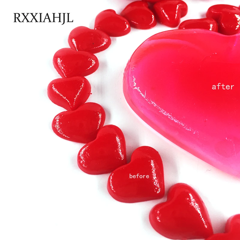 

100g/lot Love Heart Diamond Growing Water Balls Inflated Crystal Soil Hydrogel Gel Orbiz Ball Easy Broken Water Beads