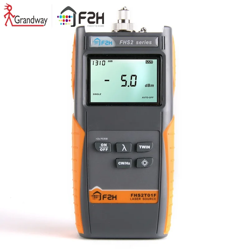 

[ Grandway Original ] FHS-2T01F optical laser source,1310/1490/1550nm,FC/PC connector -5dBm
