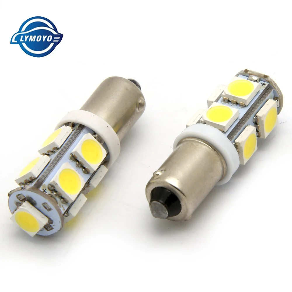 10x Car Auto LED BA9S 9SMD 5050 LED 6523 1895 H6W T4W 9 led smd 5050 ...