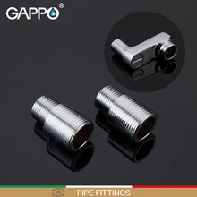 Gappo encaixes de tubo de cobre do banheiro, encaixes de bronze, redutor pneumático, canto estendido para torneira, acessórios de torneira, torneira do chuveiro