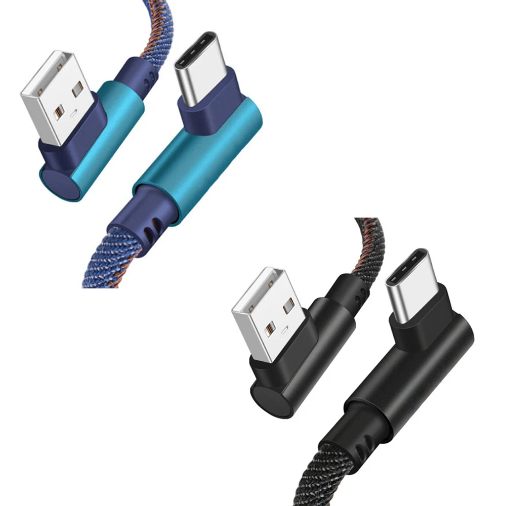 Type-C 90 градусов правый угол USB C 3 1 кабель для быстрой зарядки Type c синхронизации