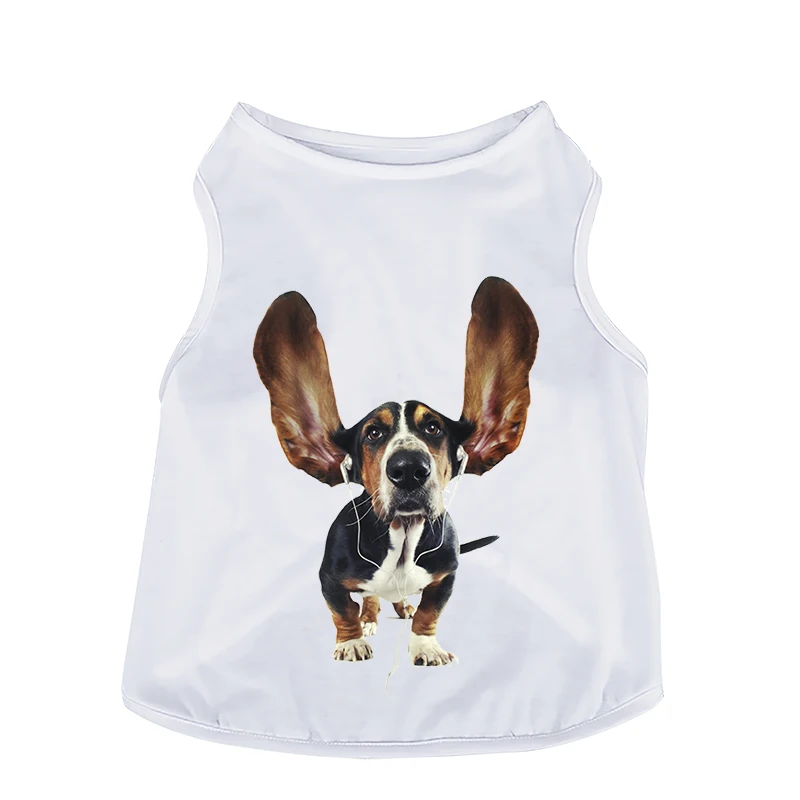 

Funny 3D Printing Pet Vest Cos-Play Clothes for Dog Cat Puppy 6 Kinds Dogs Pattern S/L/XXL Halloween Festival Cool Cute T-shirt