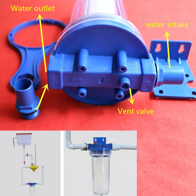 1 шт. ферм водопроводные фильтры курица автоматический, для питья водопроводная фильтрация оборудование очистители Вариационные размеры