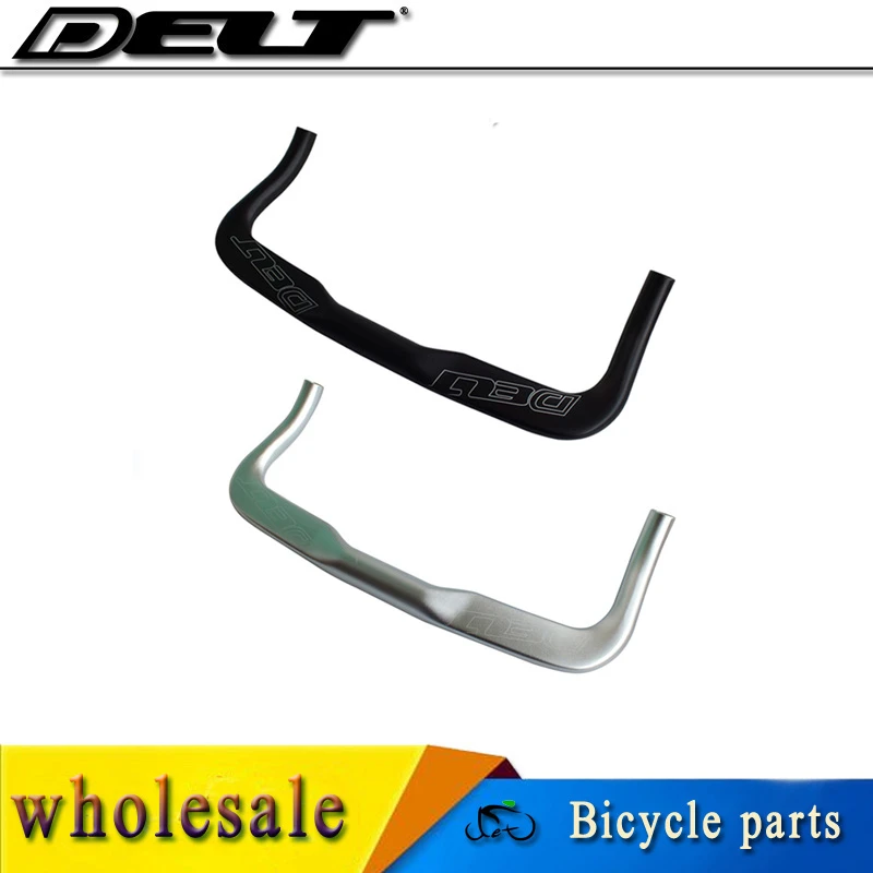 

MTB Road Bicycle Cycling Bike TT handle bar Handlebars bicycle bike Bullhorn Bar 31.8 x 400mm Aluminum black silver wholesale
