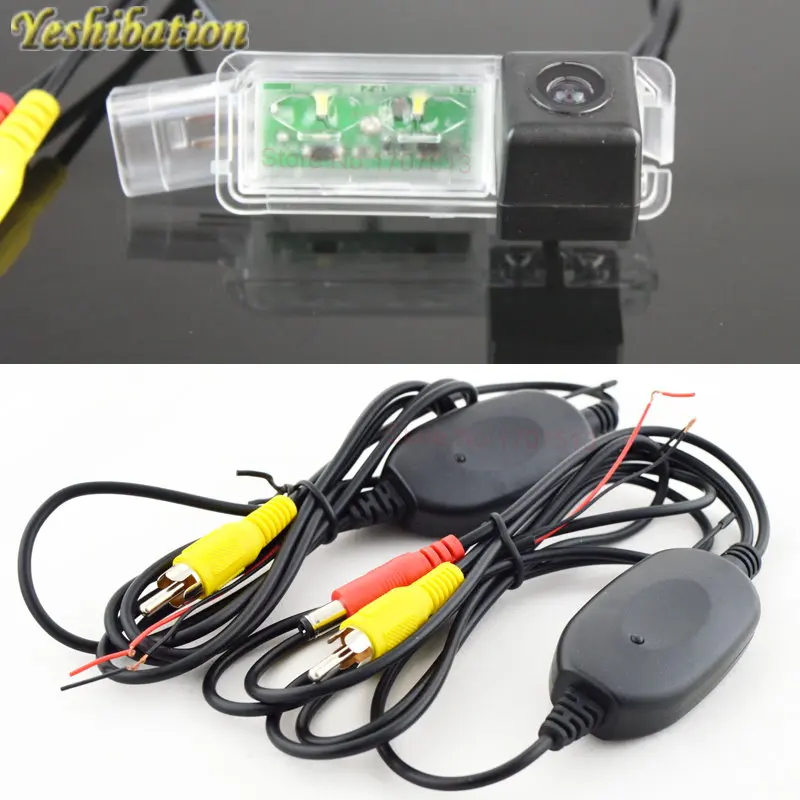 Yeshibation Беспроводной CCD заднего вида Камера для Volkswagen VW B7 B7L CC Golf 6 GTI 2013 парковка Камера фонарь освещения номерного знака