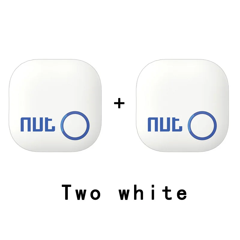 Оригинальные гайки 2 Smart key finder Bluetooth трекер Nut2 Смарт iTag Беспроводной анти-потерянный напоминание как кошелек багажа трекер - Цвет: Two Pieces