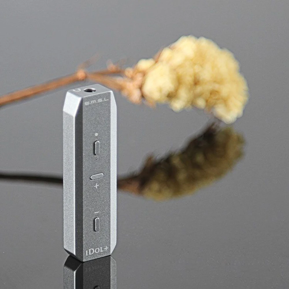 USB DAC SMSL IDOL+ Mini Headphone Amplifier Audio Portable Decoder AMP Audio MAX97220A OTG Volume Adjustment 24Bit/96kHz