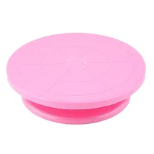 1 unids 28 cm decoración de Pasteles Plato Giratorio Revolving Cocina Expositor Tienda Worldwide