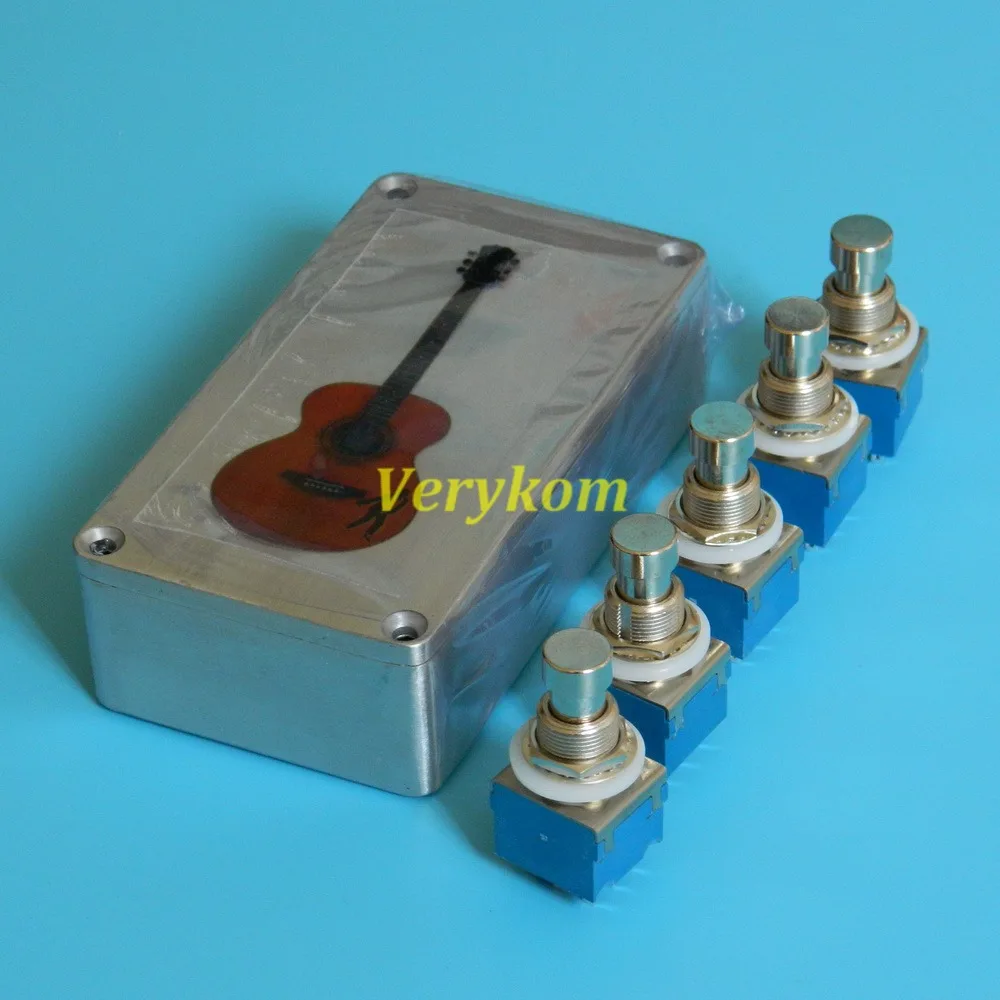 3pdt Stomp Pedal Foot Switch 1590b Box Al True Bypass