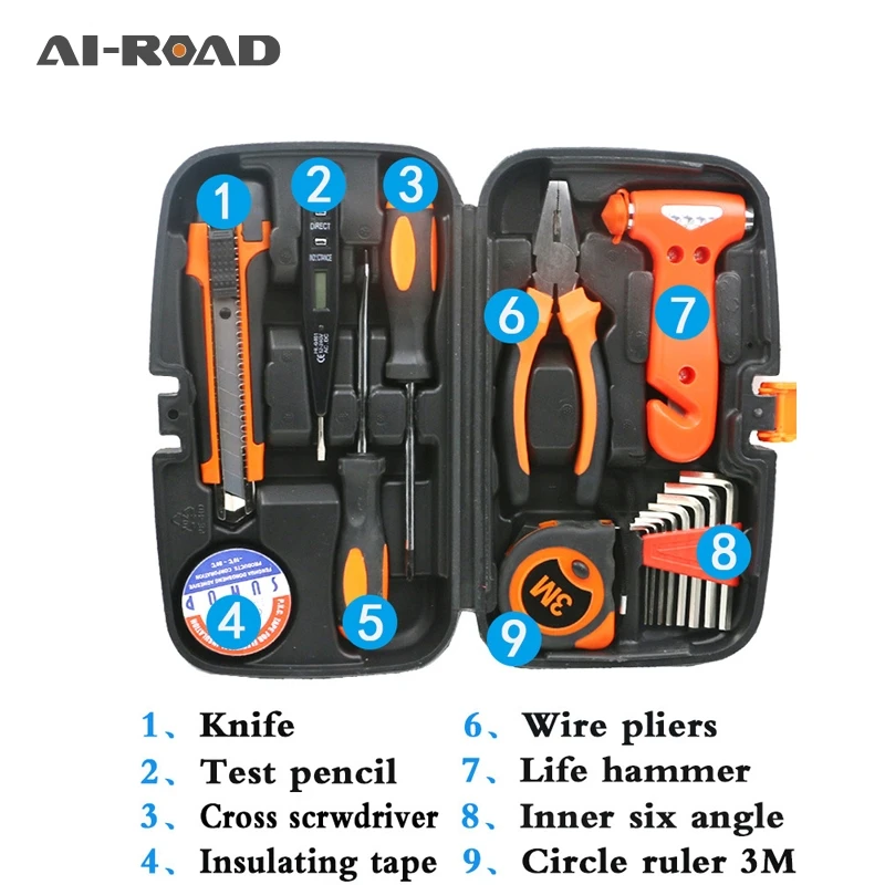 

Home Electric Drill Electric Hand Tool Set Hardware Electrician Special Maintenance Multi-function Toolbox Woodworking Tool